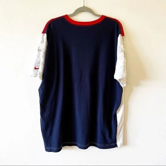 Lebron James Nike Colorblock Tee Miami Heat #6 Size XXL Rare NBA T-shirt Bball - Picture 2 of 8